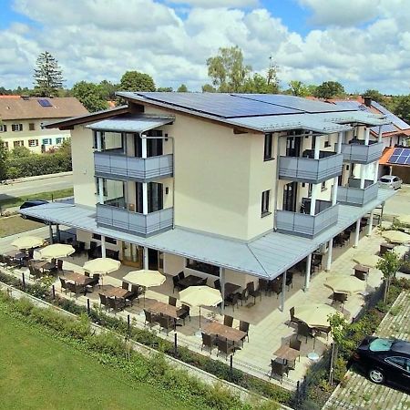 Hotel Heimfeld Restaurant Cafe Garching an Der Alz Eksteriør bilde